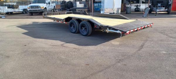 20x102" Tandem Axle, 10K GVWR, Drive Over Fenders, Buggy Hauler