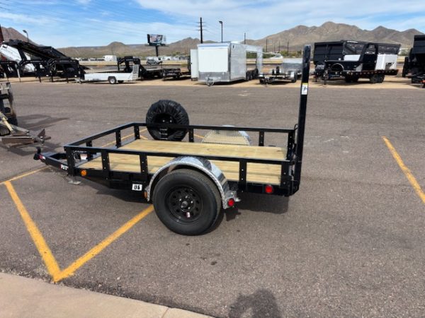 08x60 Single Axle 3K GVWR Channel Utility