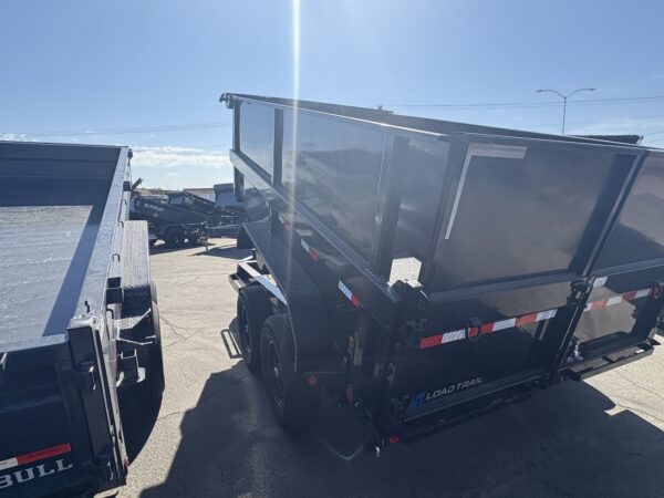 12x83 Tandem Axle 14K GVWR Low-Pro Dump, 24" Sides