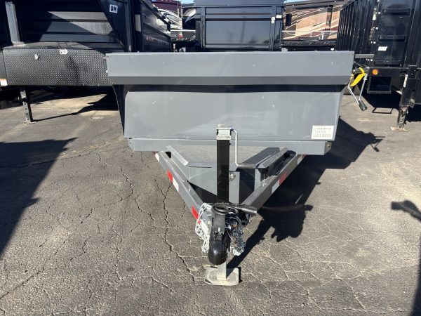 10x60 Norstar Single Axle Dump, 5.2K GVWR, 20" Sides