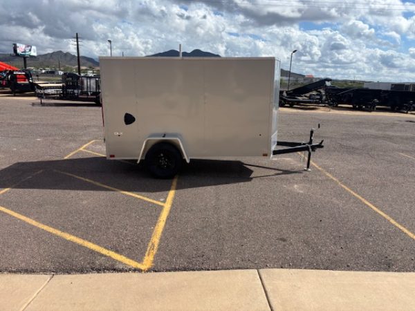 10x5 Indigo DLX, 3K GVWR, Ramp Door