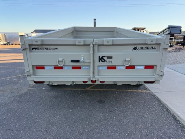 16x83 IronBull Tandem Axle, SNIPER Series, 16K GVWR, 24" Sides