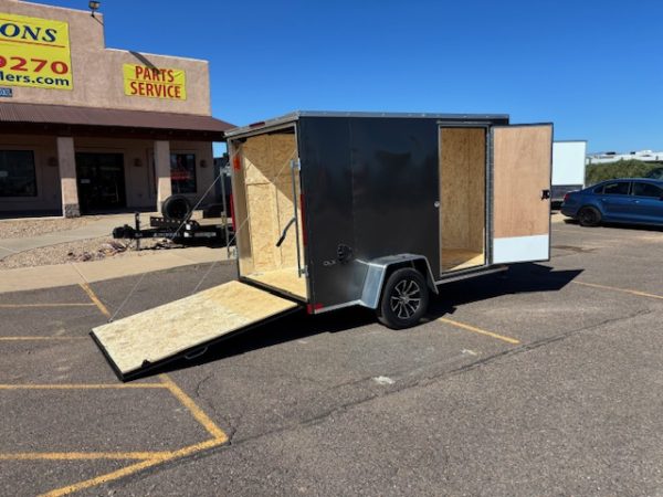 10x6 Indigo DLX, 3K GVWR, Ramp Door