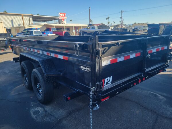 16x83 Tandem Axle, 14K GVWR, Low Pro Dump, 24" Sides