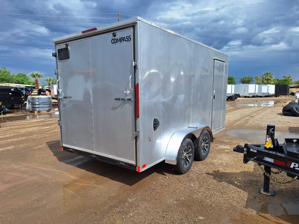 14x7 Indigo DLX, 7K GVWR, Ramp Door