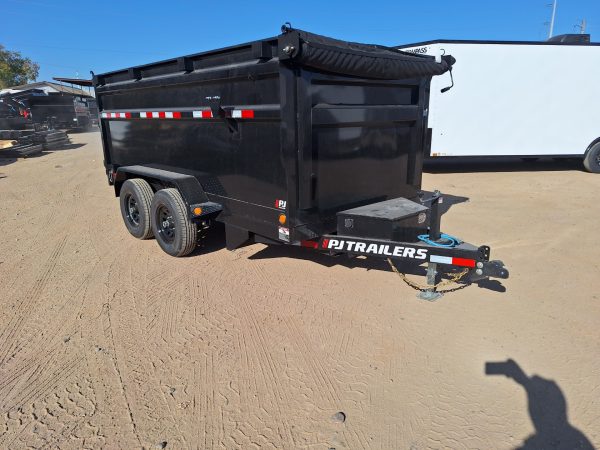 12x72 Tandem Axle, 10K GVWR, Utility Dump, Tarp Kit, Extra D-Rings48" Sides
