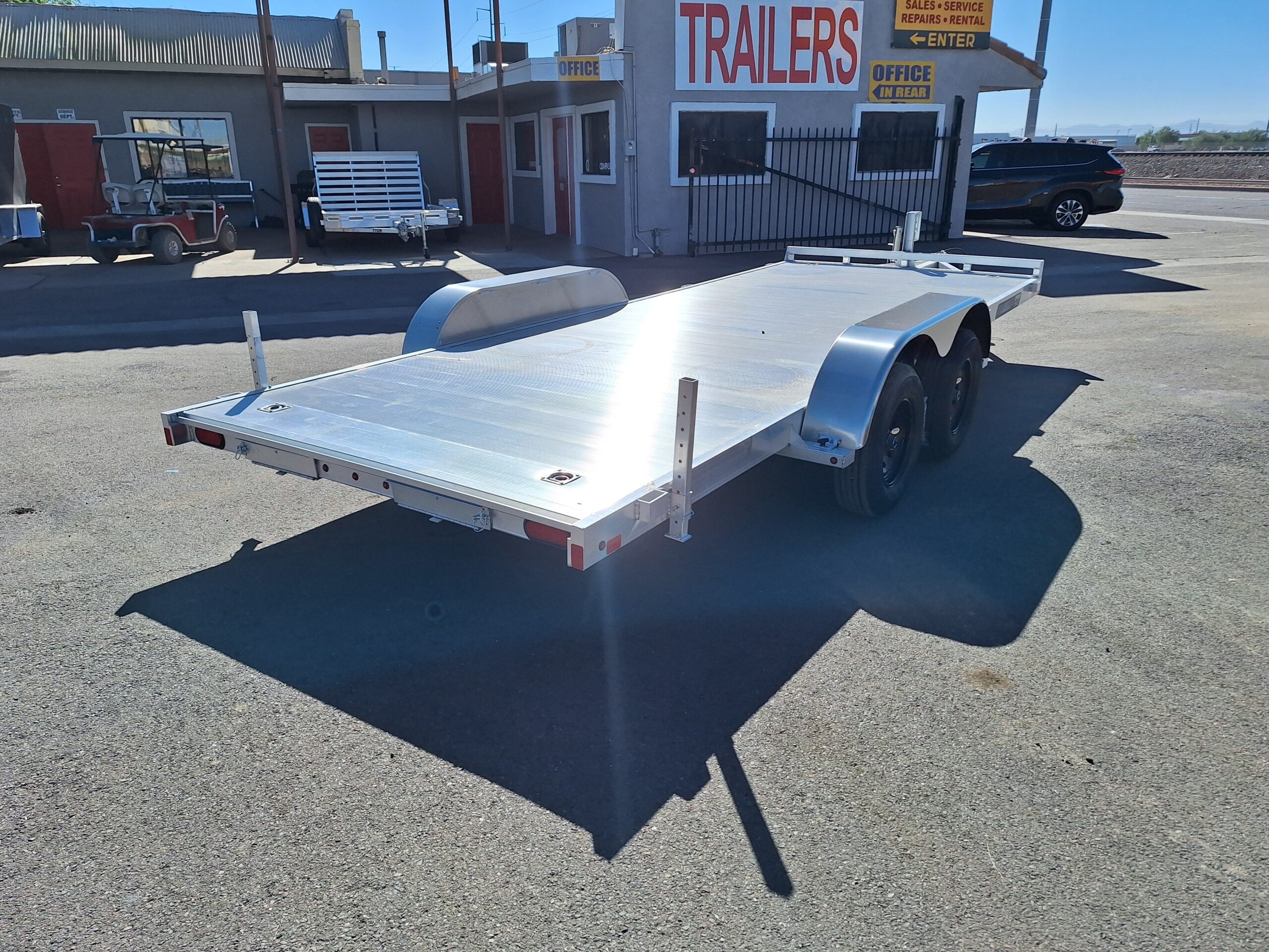 18x82 All Aluminum, 7K GVWR, Tandem Axle - 8218ESA-TA-EL-R-RTD - Image 5