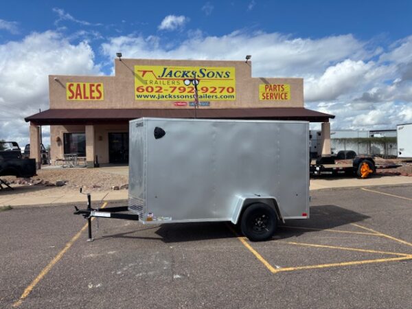 10x5 Indigo DLX, 3K GVWR, Ramp Door
