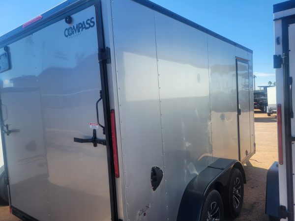 14x7 Indigo DLX, 7K GVWR, Ramp Door