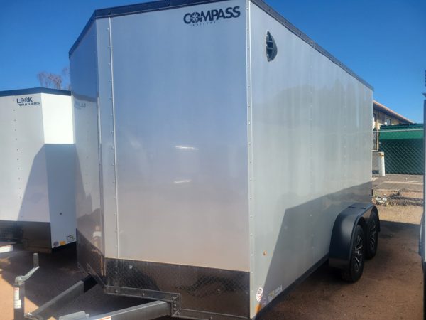 14x7 Indigo DLX, 7K GVWR, Ramp Door