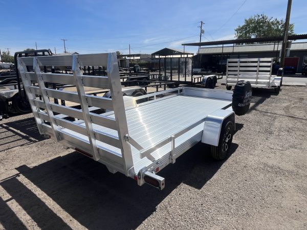 14x80 Aluminum Single Axle 2.9K GVWR, Utility Trailer