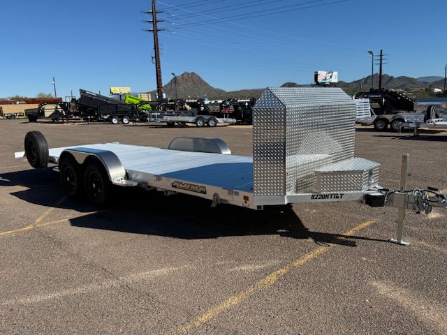 20x82 All Aluminum, 10K GVWR, Tandem Axle, Tilt - 8220H-ANV-TILT-TA-EL - Image 5