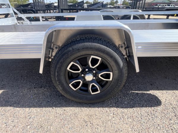14x80 Aluminum Single Axle 2.9K GVWR, Utility Trailer