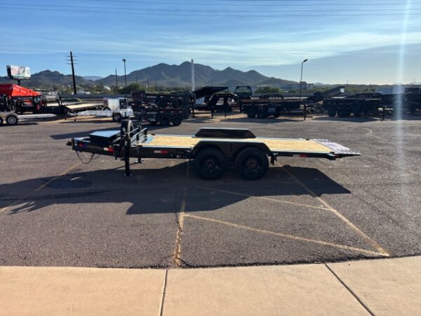 16x7 Tandem Axle, 20K GVWR, Gravity Tilt