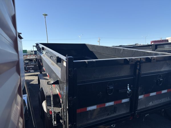 14x83 IronBull Tandem Axle Dump, 14K GVWR, 36" Sides+2' Side Ext.