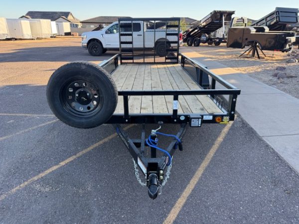 14x72 Tandem Axle 7K GVWR, Utility (4" Channel Frame)
