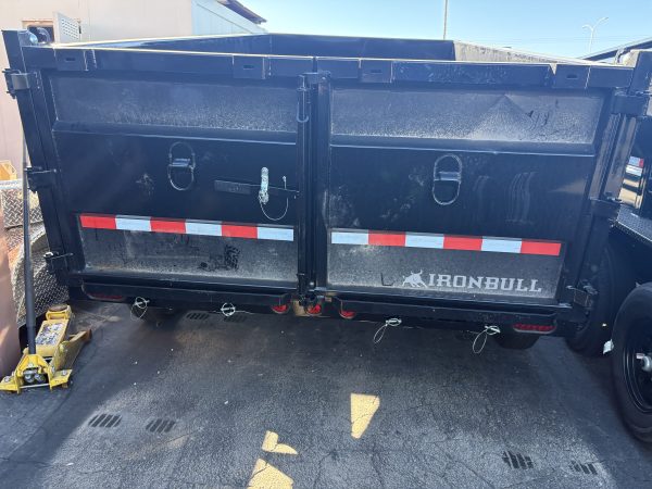 14x83 IronBull Tandem Axle Dump, 14K GVWR, 36" Sides+2' Side Ext.