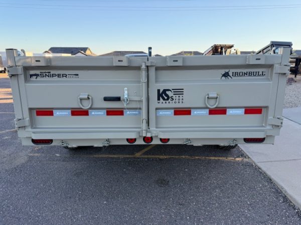 16x83 IronBull Tandem Axle, SNIPER Series, 16K GVWR, 24" Sides