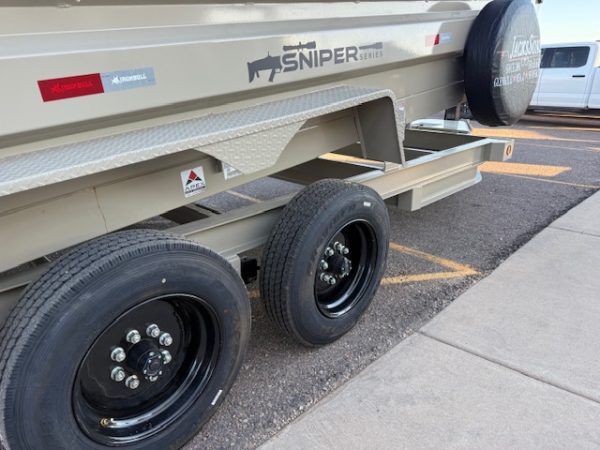 16x83 IronBull Tandem Axle, SNIPER Series, 16K GVWR, 24" Sides