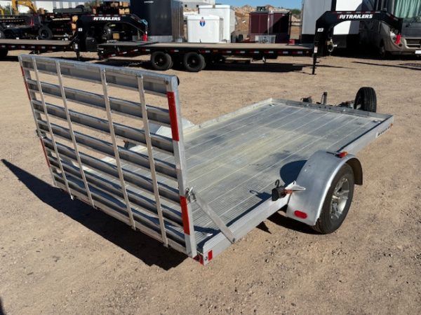 12X72 Single Axle, Aluminum, 3K GVWR, Utility