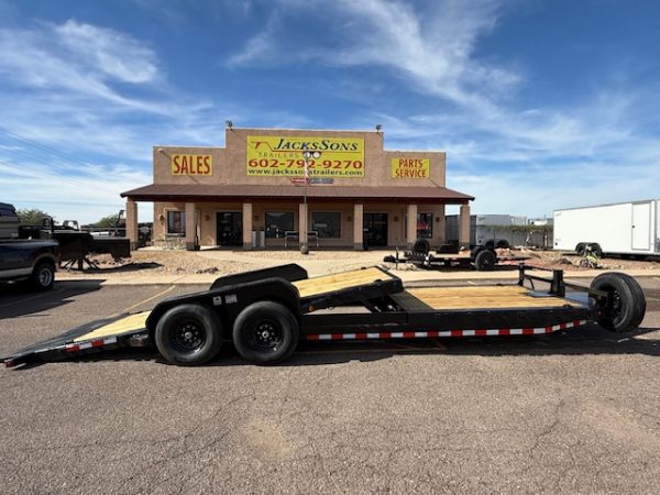 24x83 Ironbull Tandem Axle, 14K GVWR, Low-Pro Gravity Tilt