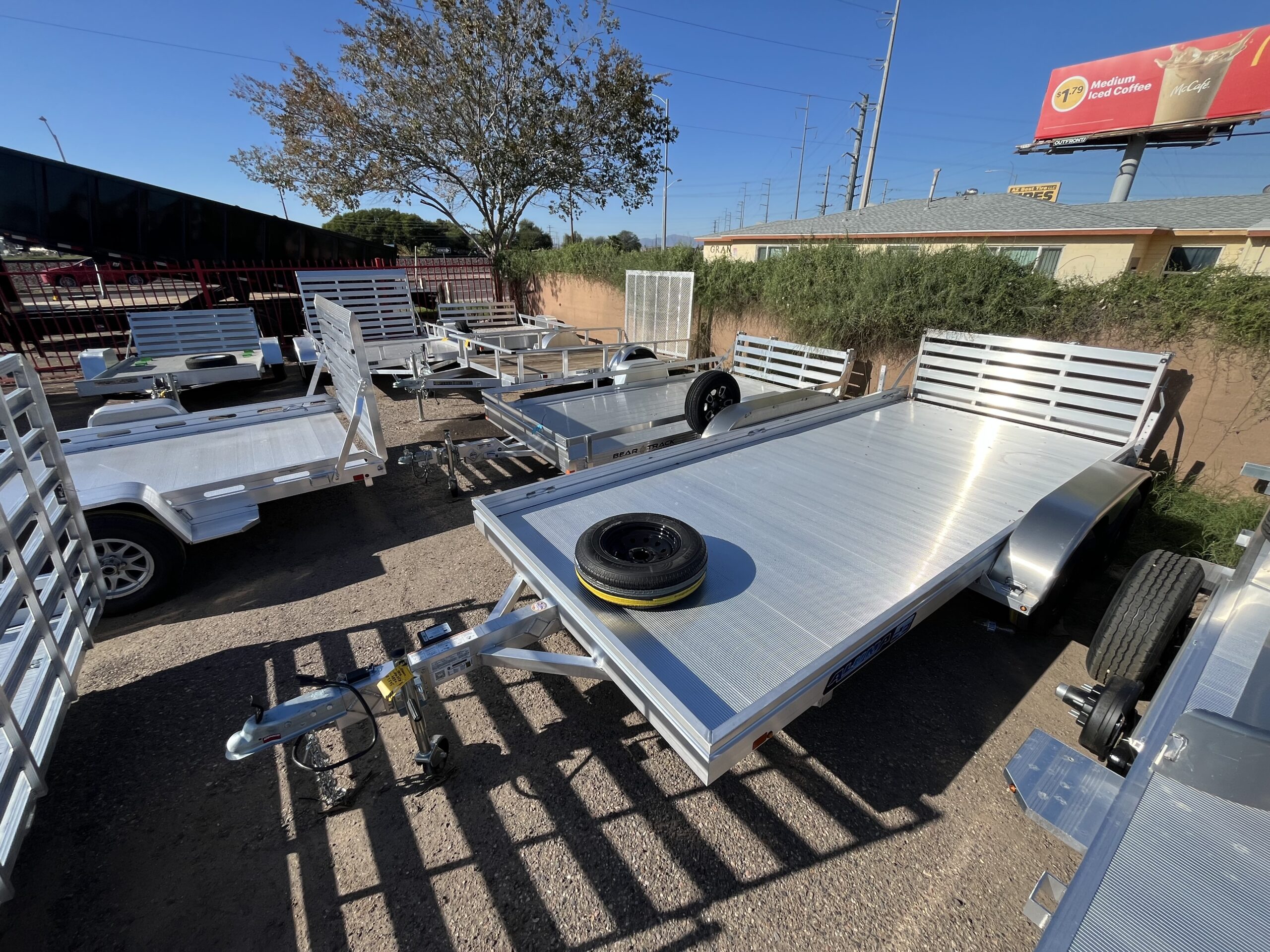 16x78 All Aluminum, 7K GVWR, Tandem Axle - 7816ESA-TA-EL-BT - Image 6