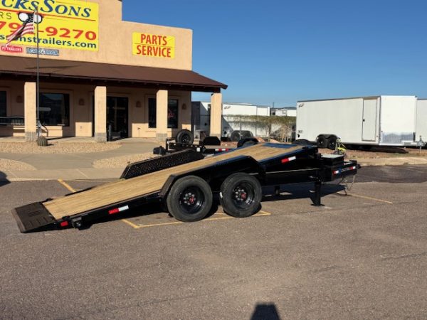 16x7 Tandem Axle, 20K GVWR, Gravity Tilt