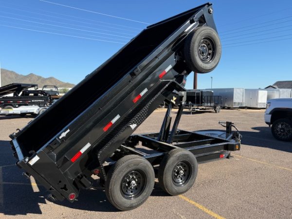 12x72 IronBull Tandem Axle Dump, 14K GVWR, 24" Sides
