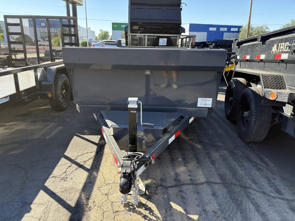 10x60 Norstar Single Axle Dump, 5.2K GVWR, 20" Sides