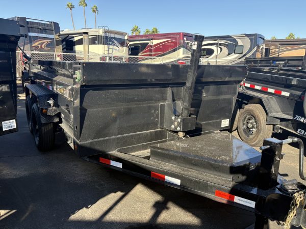 12x83 IronBull Tandem Axle Dump, 14K GVWR, 24" Sides