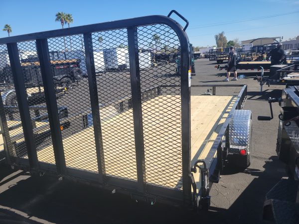 14x83 Single Axle, 3K GVWR, Channel Utility, ATV