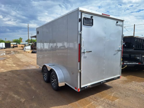 14x7 Indigo DLX, 7K GVWR, Ramp Door