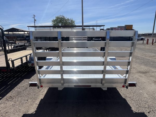 14x80 Aluminum Single Axle 2.9K GVWR, Utility Trailer