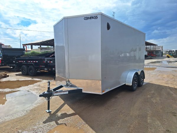 14x7 Indigo DLX, 7K GVWR, Ramp Door