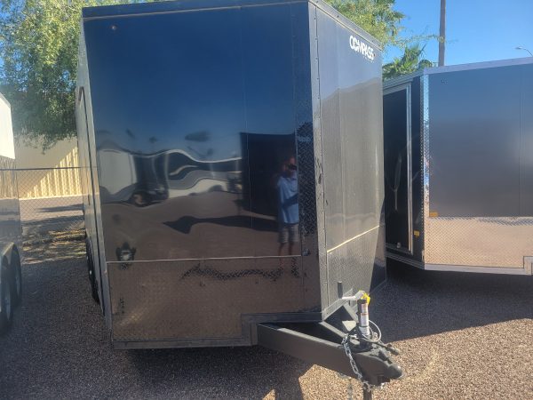 16x8.5 Jasper SE Car Hauler, 10K GVWR, Ramp Door