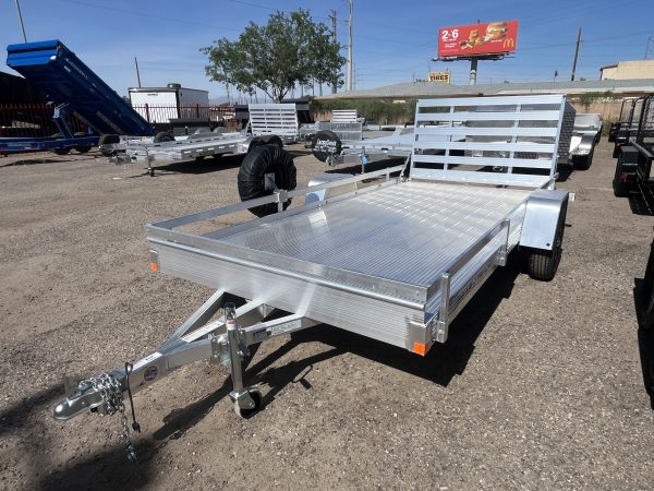14x80 Aluminum Single Axle 2.9K GVWR, Utility Trailer