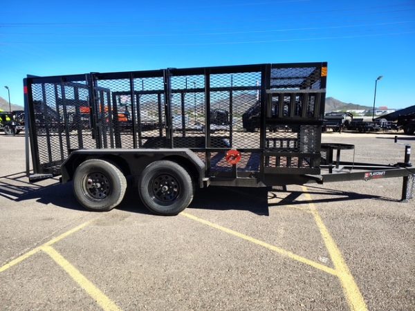 12X83 Landscape Deluxe, 4' Expanded Sides, 4' Ramp Gate, Tool Holders