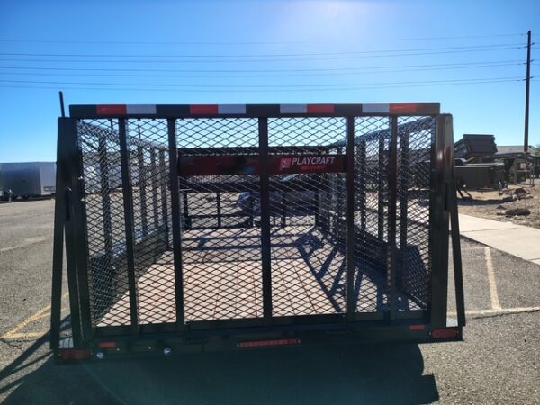 12X83 Landscape Deluxe, 4' Expanded Sides, 4' Ramp Gate, Tool Holders