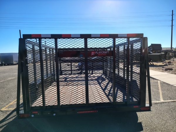 12X83 Landscape Deluxe, 4' Expanded Sides, 4' Ramp Gate, Tool Holders