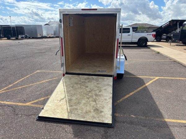 12x6 Indigo DLX, 7K GVWR, Ramp Door