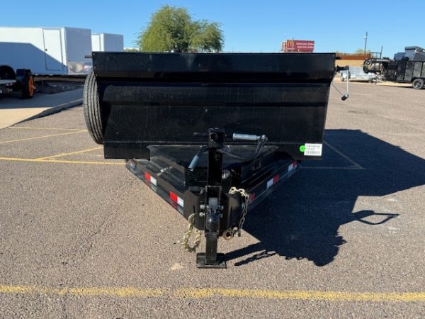 12x72 IronBull Tandem Axle Dump, 14K GVWR, 24" Sides