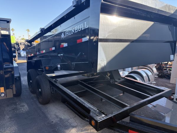14x83 IronBull Tandem Axle Dump, 14K GVWR, 36" Sides+2' Side Ext.