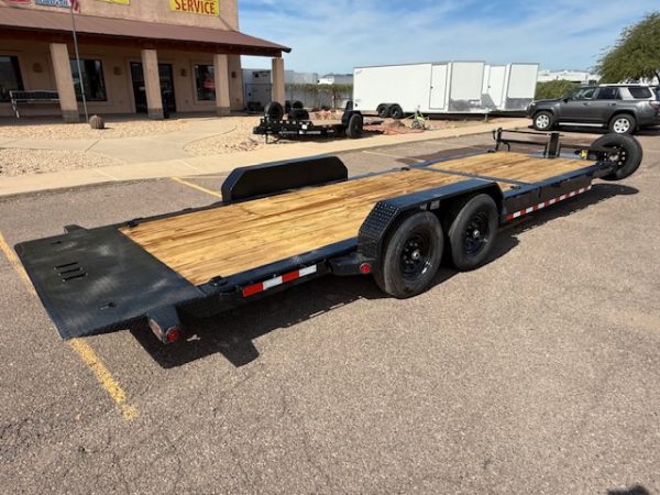 24x83 Ironbull Tandem Axle, 14K GVWR, Low-Pro Gravity Tilt