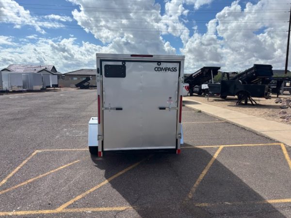10x5 Indigo DLX, 3K GVWR, Ramp Door