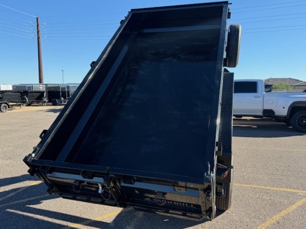 12x72 IronBull Tandem Axle Dump, 14K GVWR, 24" Sides