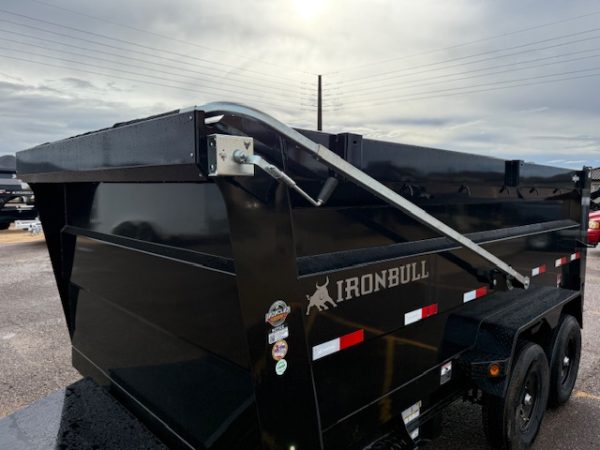 14x83 IronBull Tandem Axle Dump, 15K GVWR, 48" Sides, Pro Tarp