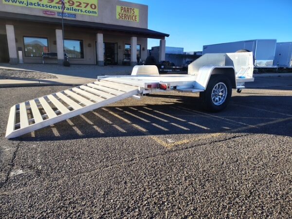 MC210 Motorcycle Trailer, 3K GVWR, Single Axle (MC210S-R-RTD)