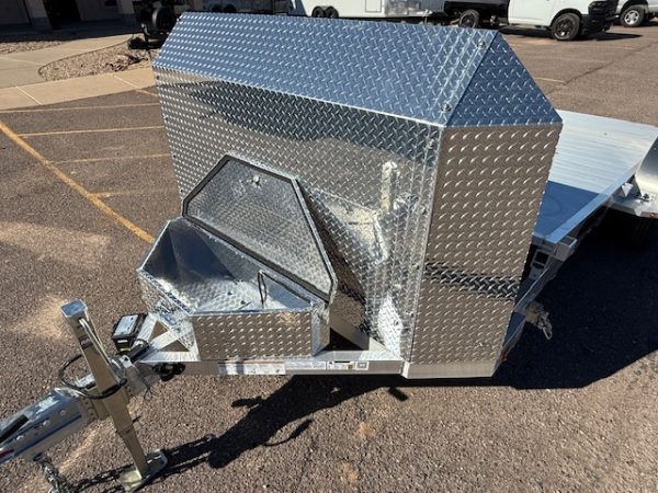 18x82 All Aluminum, 7K GVWR, Tandem Axle, Tilt (8218ANV-TILT-TA-EL-RTD)