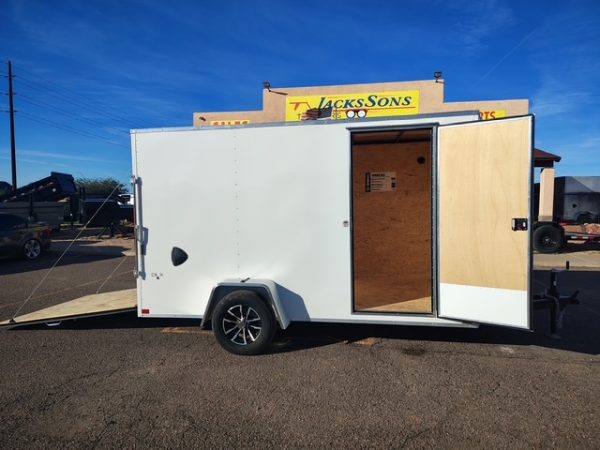 12x6 Indigo DLX, 3K GVWR, Ramp Door