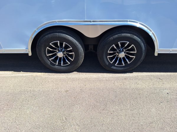 20x8.5 Jasper SE Car Hauler, 10K GVWR, Ramp Door, A/C, White Wall / Ceiling, RTP Floor
